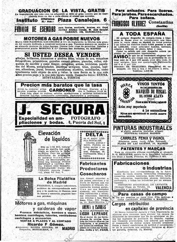 ABC MADRID 09-05-1919 página 23