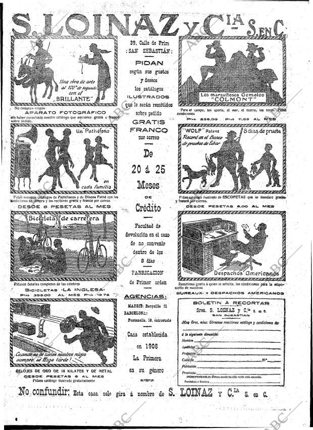 ABC MADRID 10-05-1919 página 10