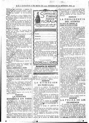 ABC MADRID 10-05-1919 página 19