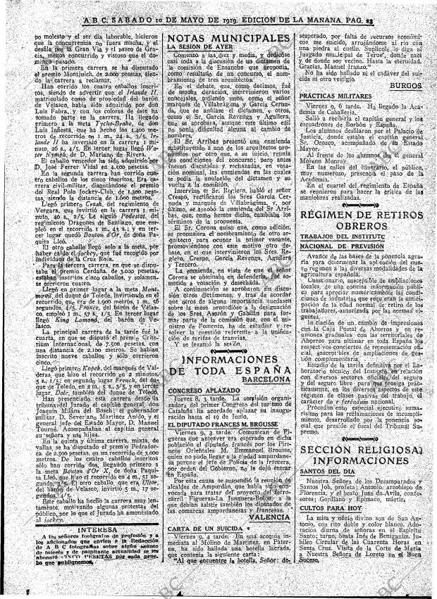 ABC MADRID 10-05-1919 página 23