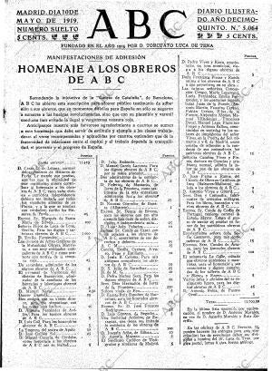 ABC MADRID 10-05-1919 página 3