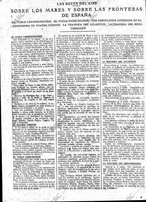 ABC MADRID 10-05-1919 página 9