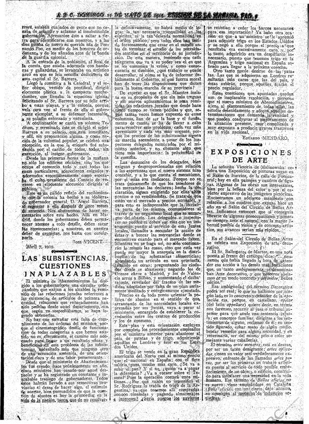ABC MADRID 11-05-1919 página 7