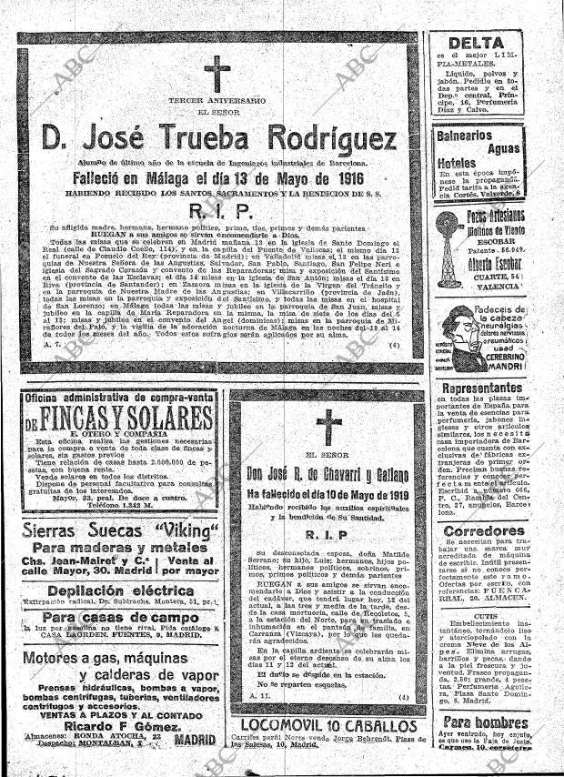 ABC MADRID 12-05-1919 página 21