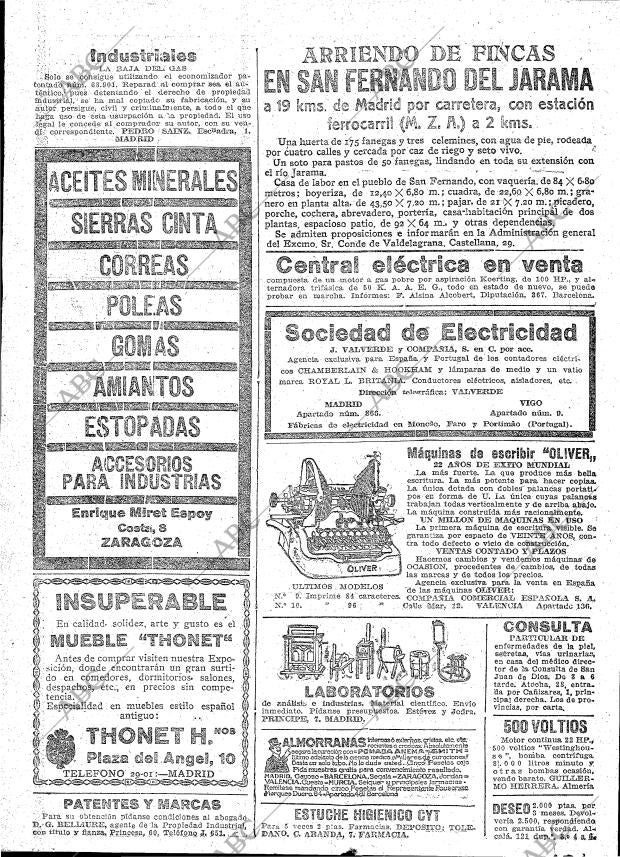 ABC MADRID 12-05-1919 página 22