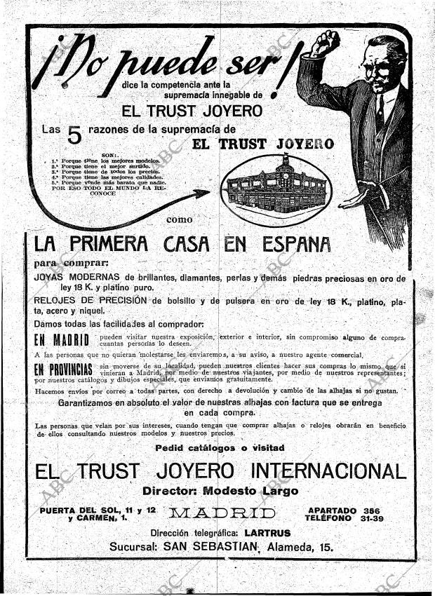 ABC MADRID 12-05-1919 página 23