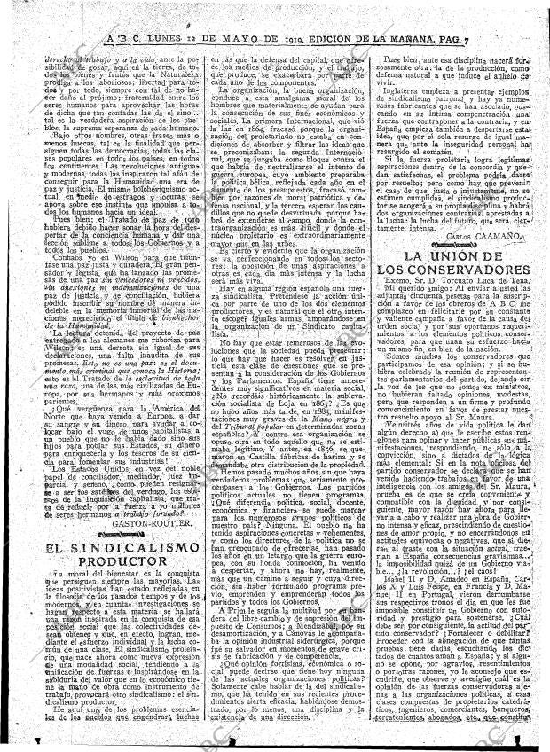 ABC MADRID 12-05-1919 página 7