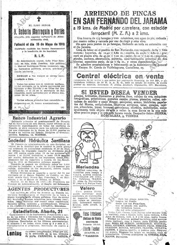 ABC MADRID 14-05-1919 página 22