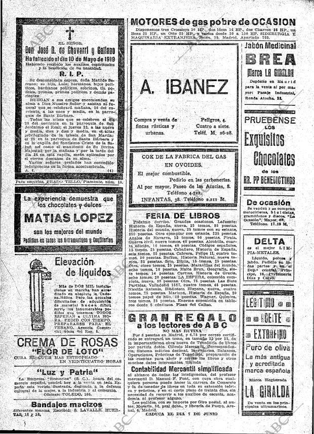 ABC MADRID 15-05-1919 página 30