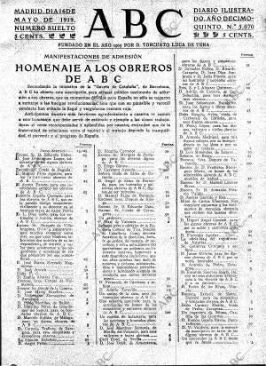 ABC MADRID 16-05-1919 página 3