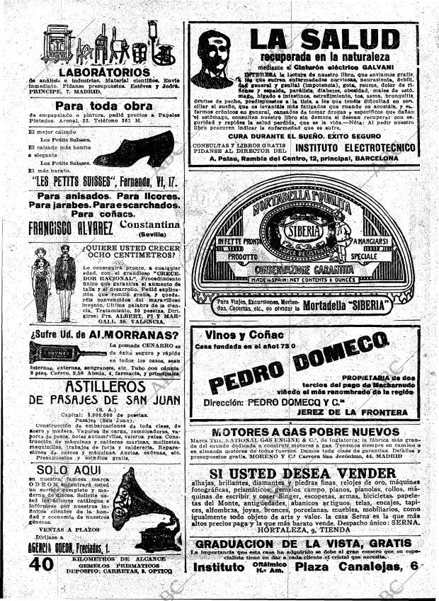 ABC MADRID 17-05-1919 página 23