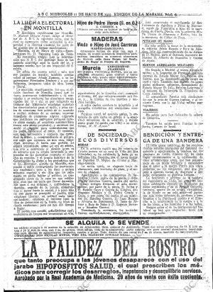 ABC MADRID 21-05-1919 página 8