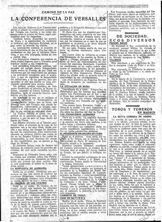 ABC MADRID 26-05-1919 página 13
