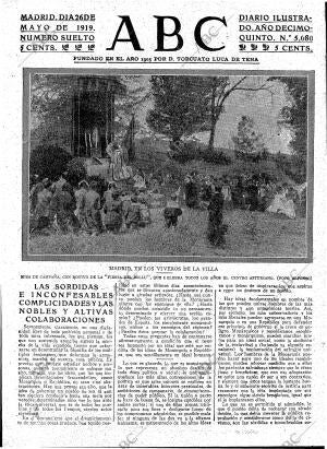 ABC MADRID 26-05-1919 página 3
