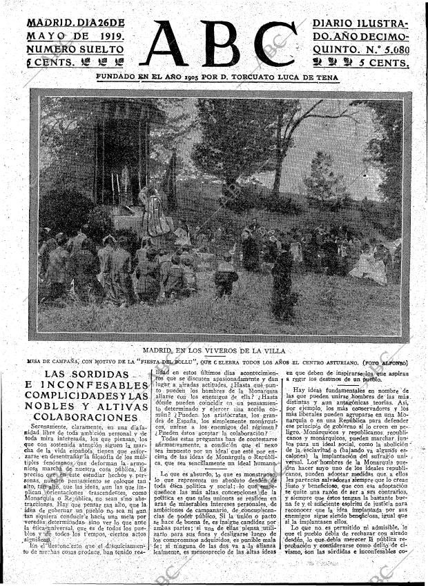 ABC MADRID 26-05-1919 página 3