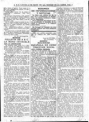 ABC MADRID 26-05-1919 página 7