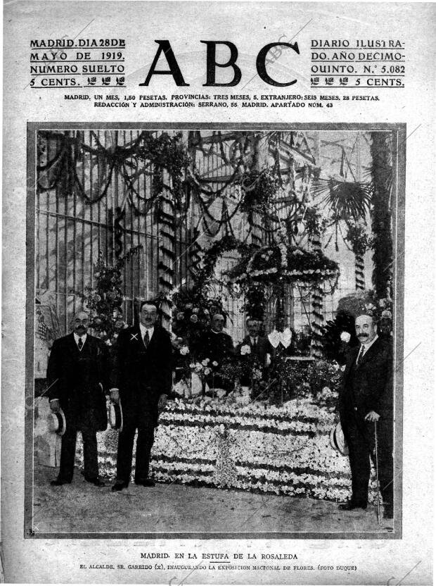 ABC MADRID 28-05-1919 página 1