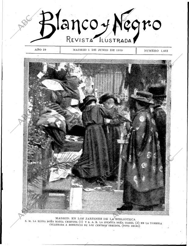 BLANCO Y NEGRO MADRID 01-06-1919 página 5