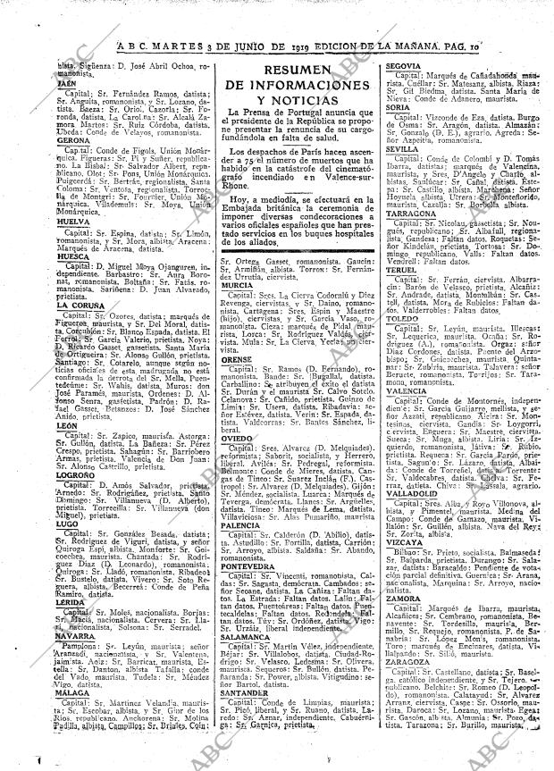 ABC MADRID 03-06-1919 página 10