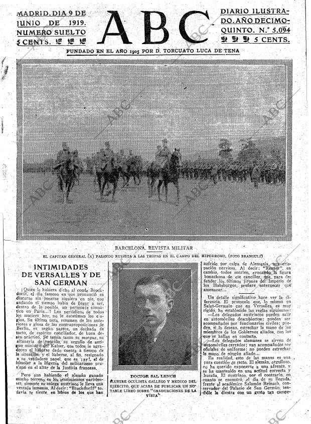 ABC MADRID 09-06-1919 página 3