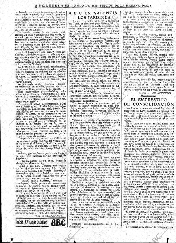 ABC MADRID 09-06-1919 página 7