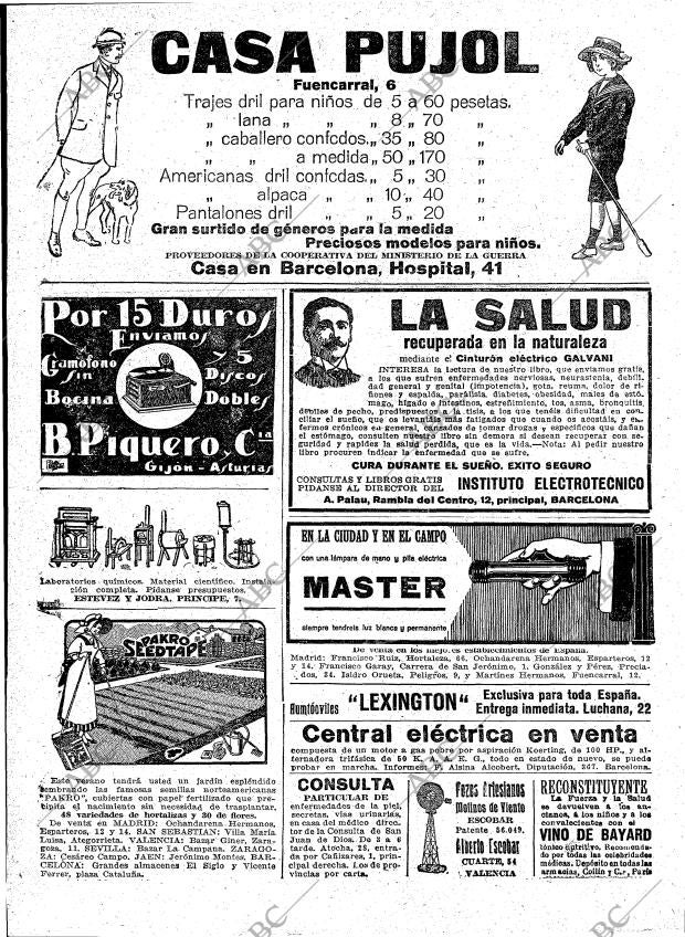 ABC MADRID 14-06-1919 página 2