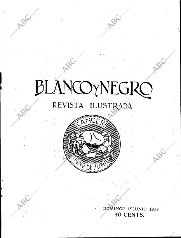 BLANCO Y NEGRO MADRID 15-06-1919 página 3