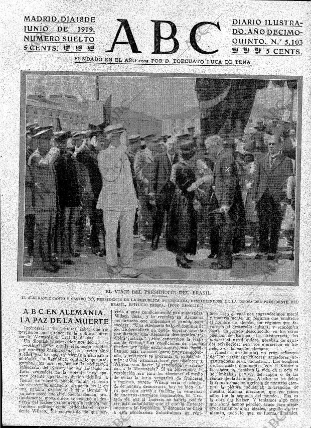 ABC MADRID 18-06-1919 página 3