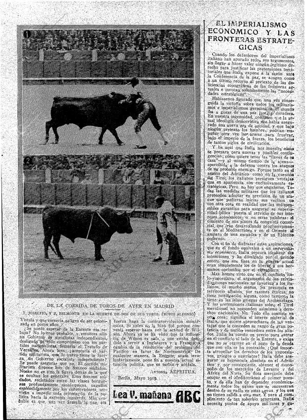 ABC MADRID 18-06-1919 página 5