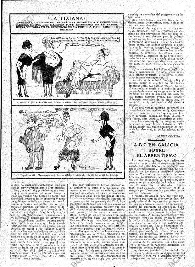 ABC MADRID 18-06-1919 página 6