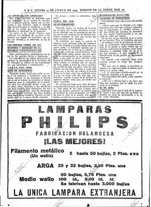 ABC MADRID 19-06-1919 página 10
