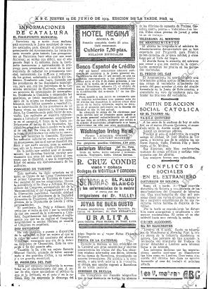 ABC MADRID 19-06-1919 página 14