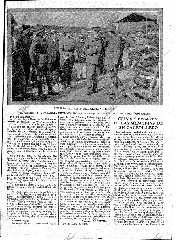 ABC MADRID 19-06-1919 página 4