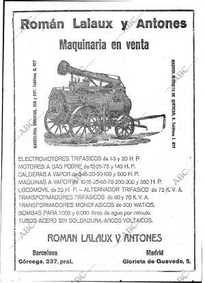 ABC MADRID 22-06-1919 página 20