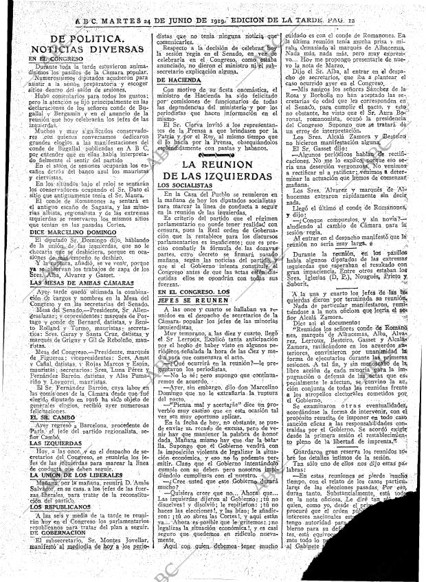 ABC MADRID 24-06-1919 página 12