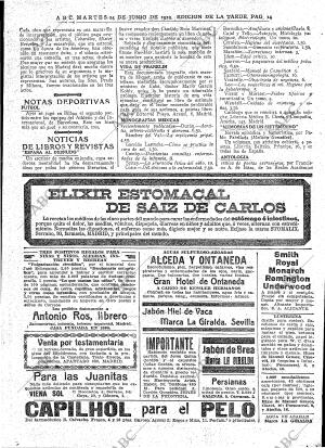 ABC MADRID 24-06-1919 página 14