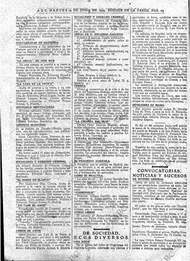 ABC MADRID 24-06-1919 página 15
