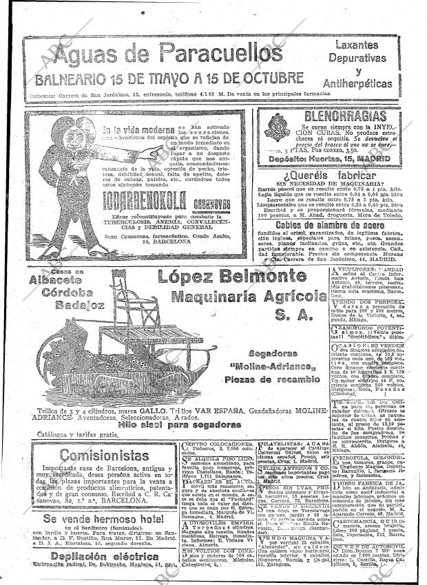 ABC MADRID 24-06-1919 página 18