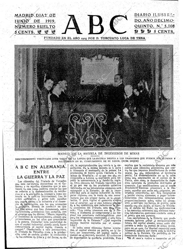 ABC MADRID 24-06-1919 página 3
