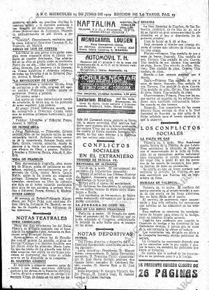 ABC MADRID 25-06-1919 página 19