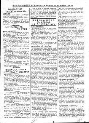 ABC MADRID 25-06-1919 página 20