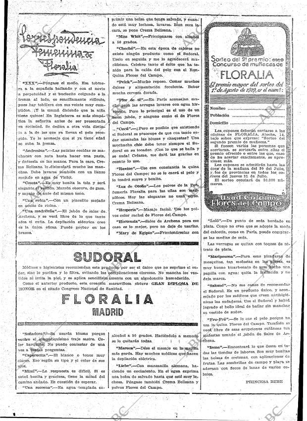 ABC MADRID 25-06-1919 página 8