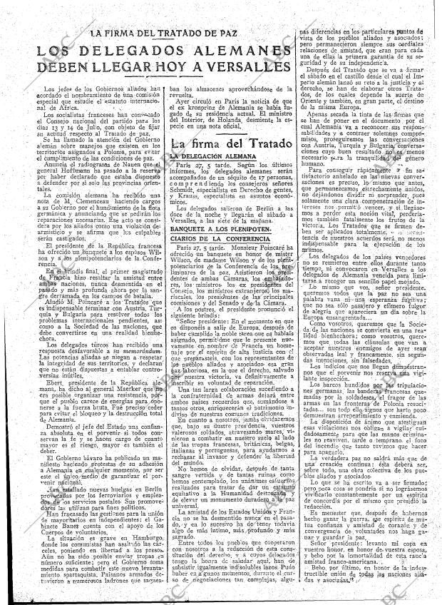 ABC MADRID 28-06-1919 página 15
