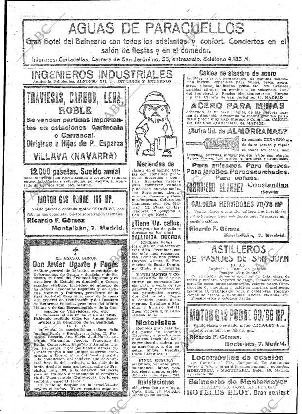 ABC MADRID 28-06-1919 página 20