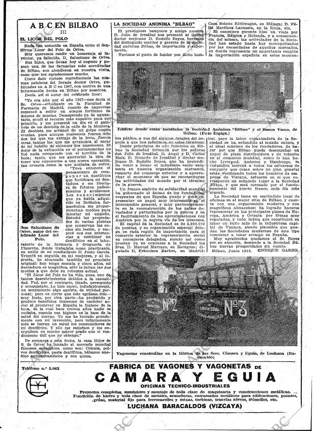 ABC MADRID 28-06-1919 página 6
