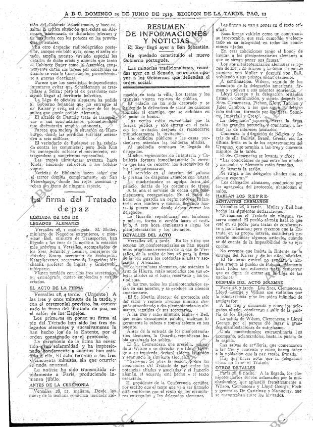 ABC MADRID 29-06-1919 página 11