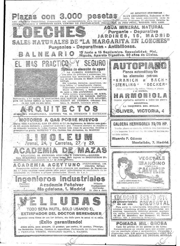 ABC MADRID 29-06-1919 página 22