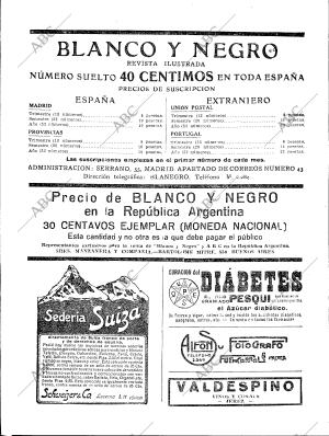 BLANCO Y NEGRO MADRID 29-06-1919 página 2