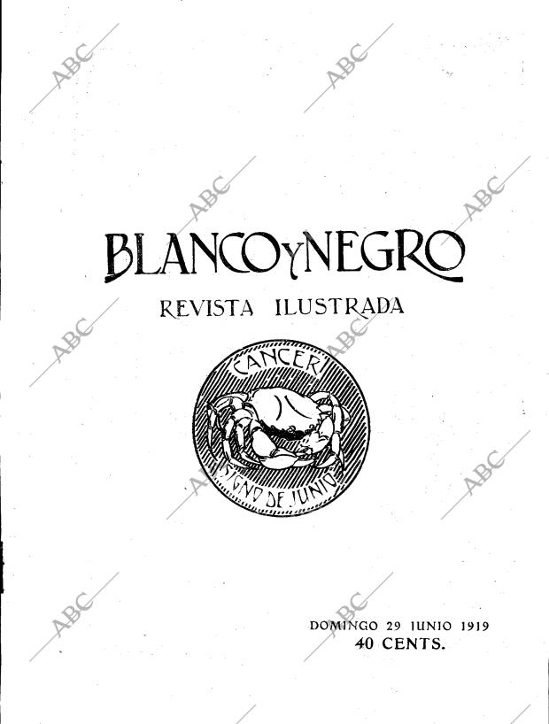 BLANCO Y NEGRO MADRID 29-06-1919 página 3