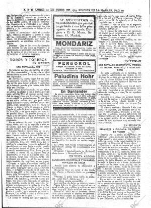 ABC MADRID 30-06-1919 página 19